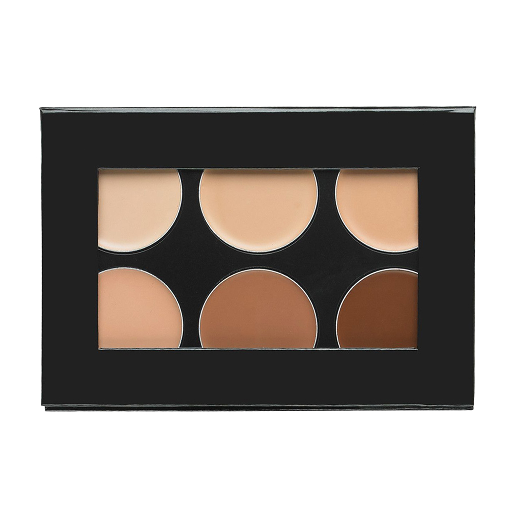 Палетка професійних коректорів для обличчя Mehron Celebre Pro-HD Conceal-It Palette, 6 кольорів,  19.8 г